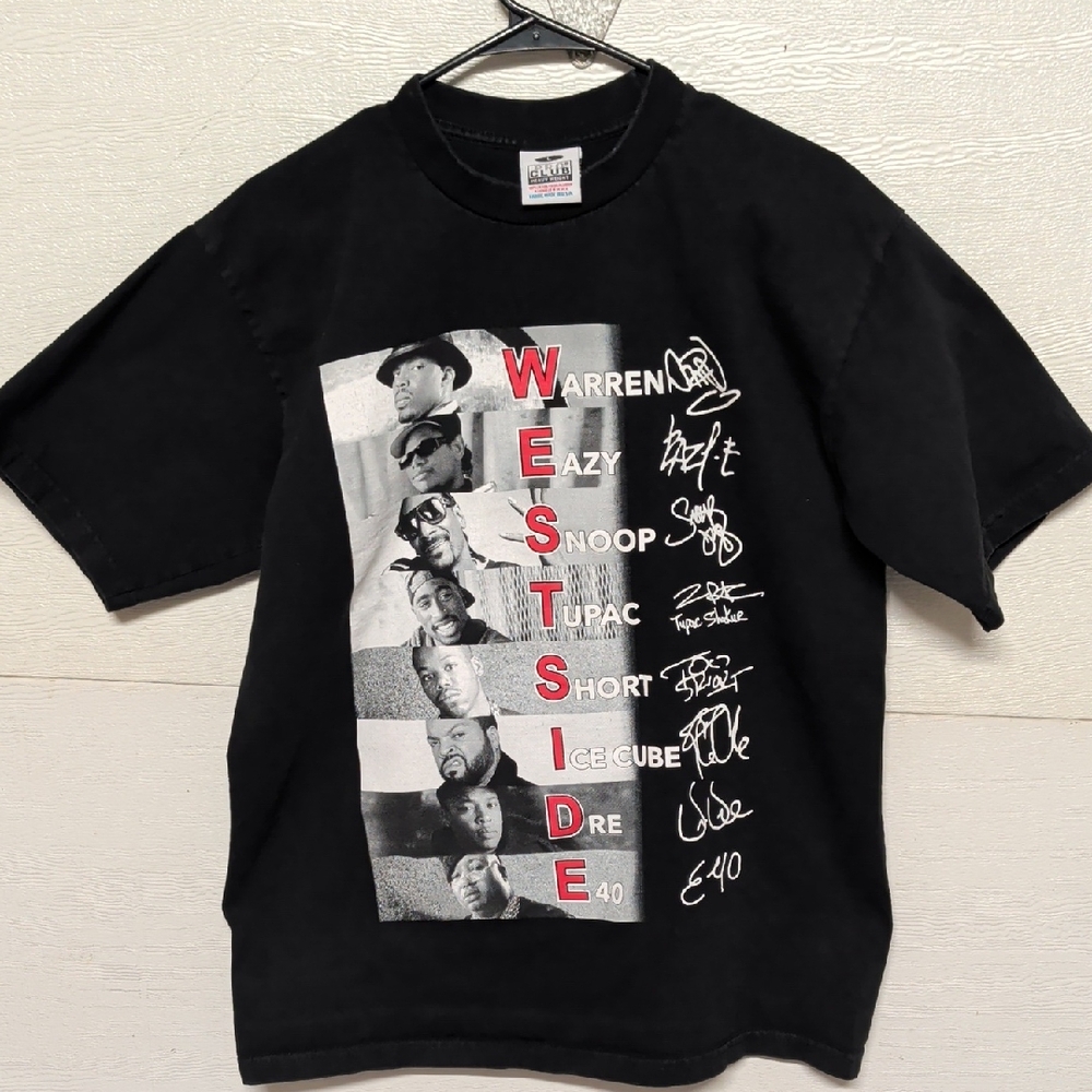 Westside Legends Black Graphic Tee